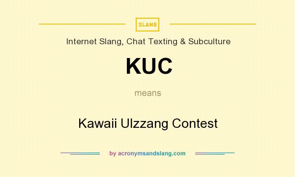 What does KUC mean? It stands for Kawaii Ulzzang Contest
