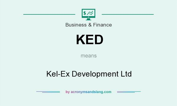 What does KED mean? It stands for Kel-Ex Development Ltd