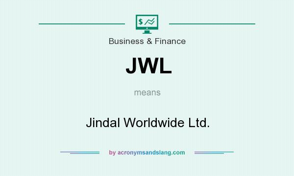 What does JWL mean? It stands for Jindal Worldwide Ltd.