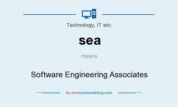 What does sea mean? It stands for Software Engineering Associates