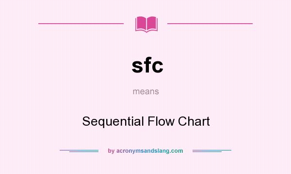 What does sfc mean? It stands for Sequential Flow Chart