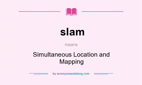 What does slam mean? It stands for Simultaneous Location and Mapping