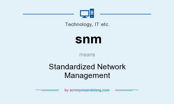 What does snm deals mean