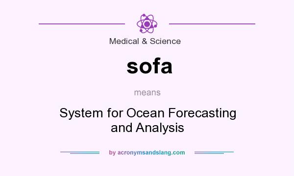 What does sofa mean? It stands for System for Ocean Forecasting and Analysis