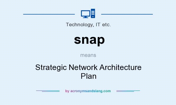 What does snap mean? It stands for Strategic Network Architecture Plan