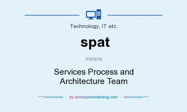 What does spat mean? It stands for Services Process and Architecture Team