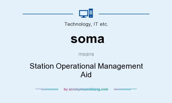 What does soma mean? It stands for Station Operational Management Aid