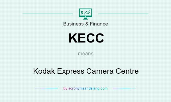 What does KECC mean? It stands for Kodak Express Camera Centre