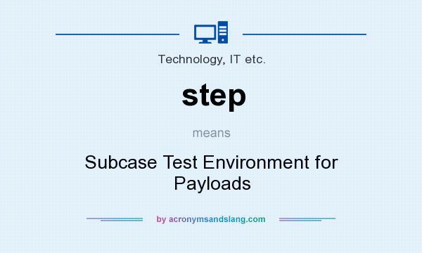 What does step mean? It stands for Subcase Test Environment for Payloads