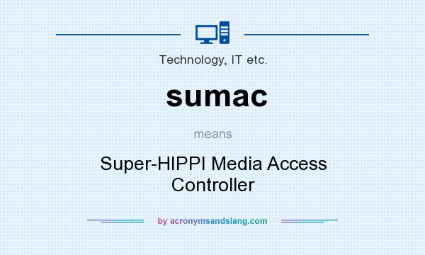 What does sumac mean? It stands for Super-HIPPI Media Access Controller