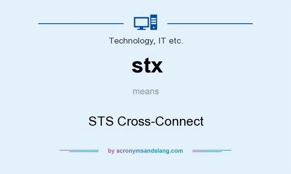 What does stx mean? It stands for STS Cross-Connect
