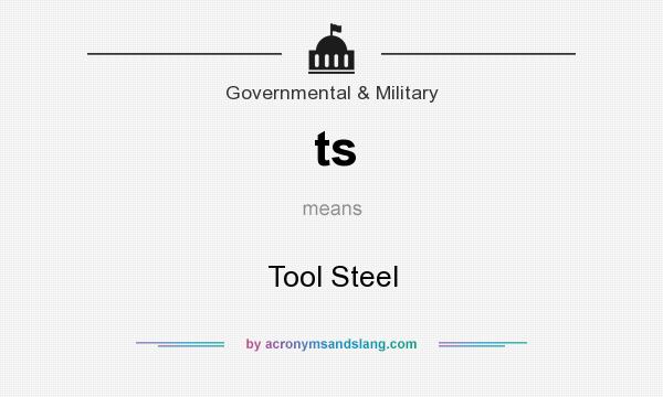 What does ts mean? It stands for Tool Steel