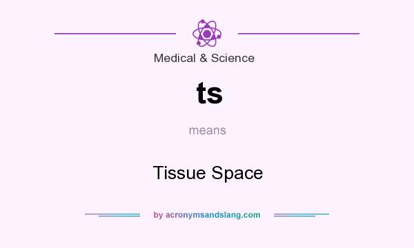 What does ts mean? It stands for Tissue Space