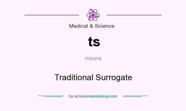 What does ts mean? It stands for Traditional Surrogate