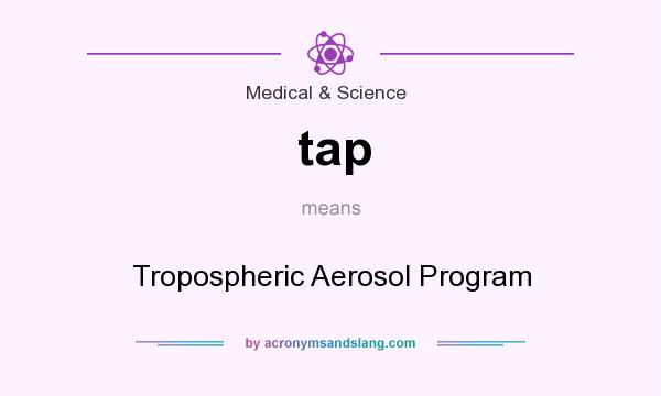 What does tap mean? It stands for Tropospheric Aerosol Program