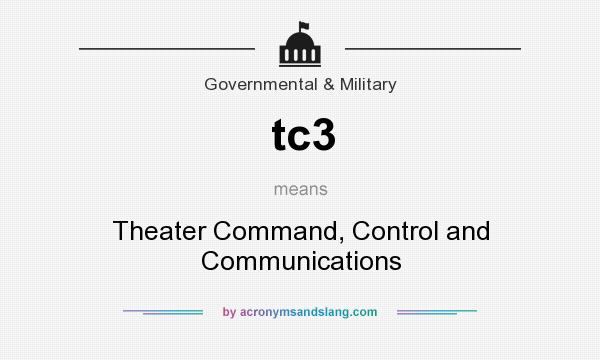 What does tc3 mean? It stands for Theater Command, Control and Communications