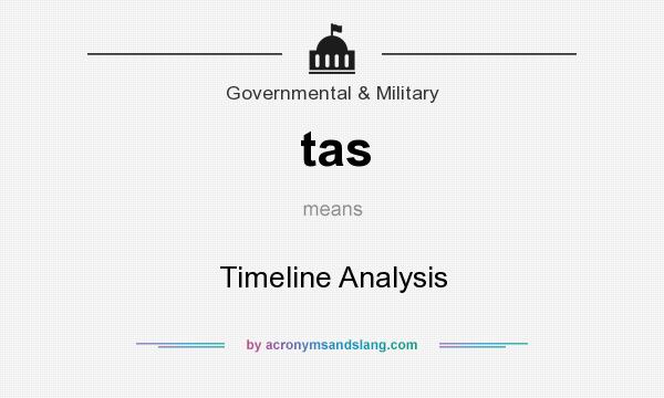 What does tas mean? It stands for Timeline Analysis