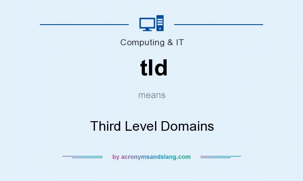 What does tld mean? It stands for Third Level Domains