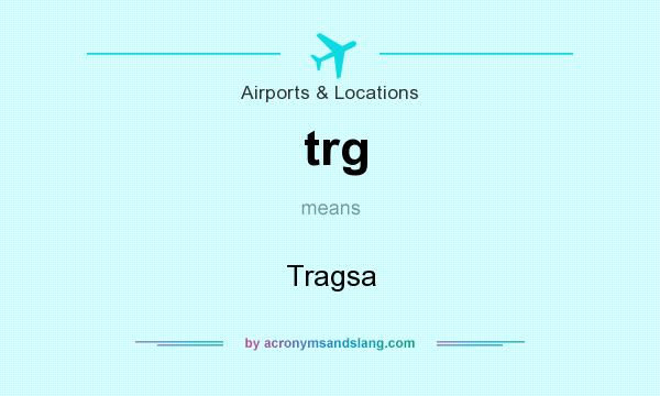 What does trg mean? It stands for Tragsa