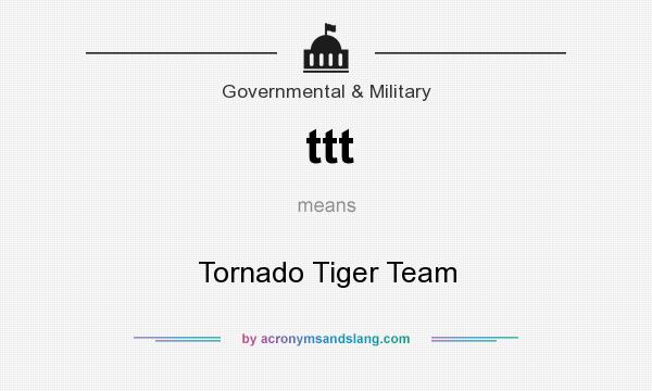 What does ttt mean? It stands for Tornado Tiger Team