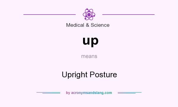 What does up mean? It stands for Upright Posture