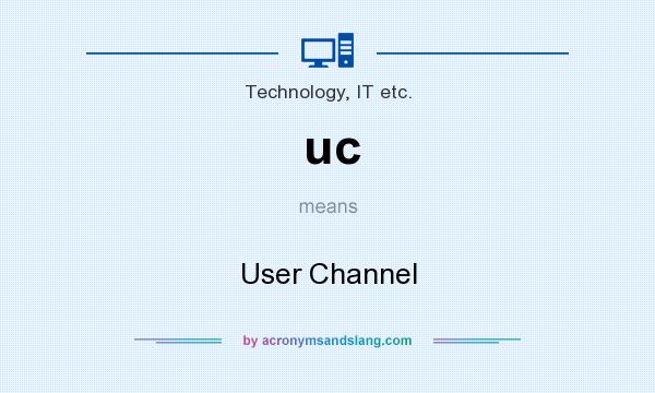 What does uc mean? It stands for User Channel