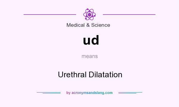 What does ud mean? It stands for Urethral Dilatation
