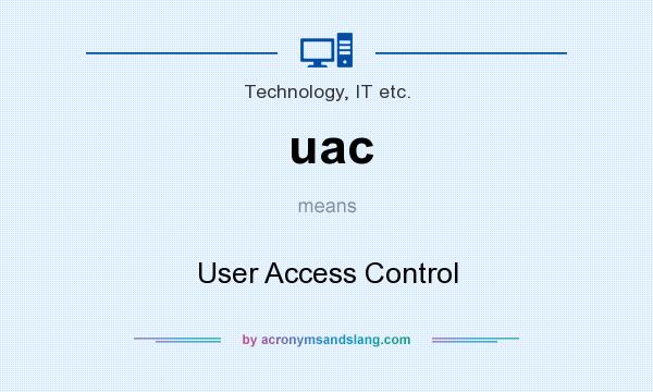 What does uac mean? It stands for User Access Control