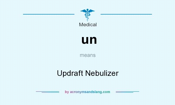 What does un mean? It stands for Updraft Nebulizer