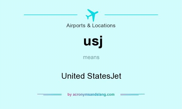 What does usj mean? It stands for United StatesJet