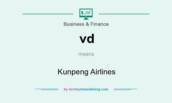 What does vd mean? It stands for Kunpeng Airlines