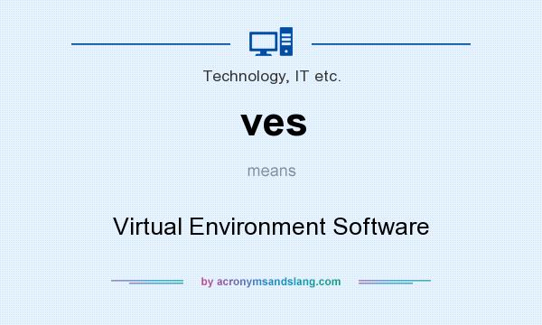 What does ves mean? It stands for Virtual Environment Software