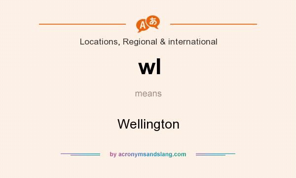 What does wl mean? It stands for Wellington