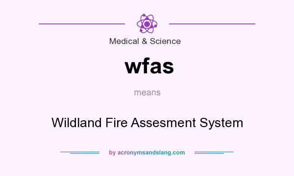 What does wfas mean? It stands for Wildland Fire Assesment System