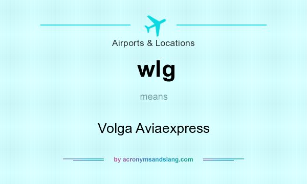 What does wlg mean? It stands for Volga Aviaexpress