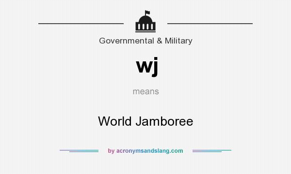 What does wj mean? It stands for World Jamboree