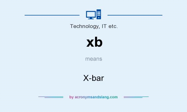 What does xb mean? It stands for X-bar
