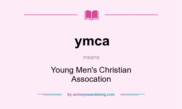 What does ymca mean? It stands for Young Men`s Christian Assocation