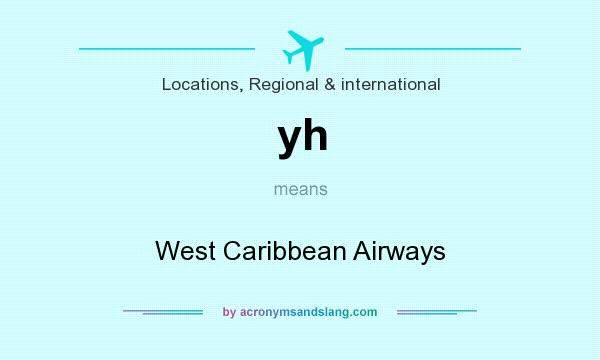 What does yh mean? It stands for West Caribbean Airways