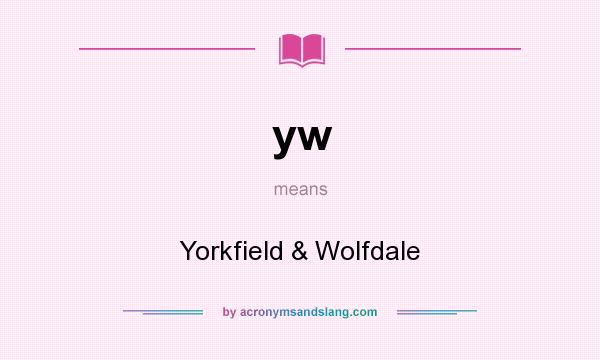 What does yw mean? It stands for Yorkfield & Wolfdale