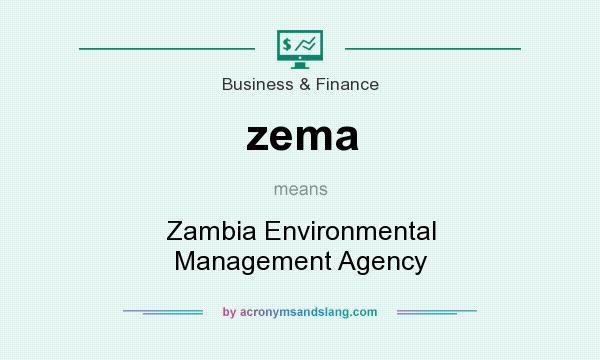 What does zema mean? It stands for Zambia Environmental Management Agency