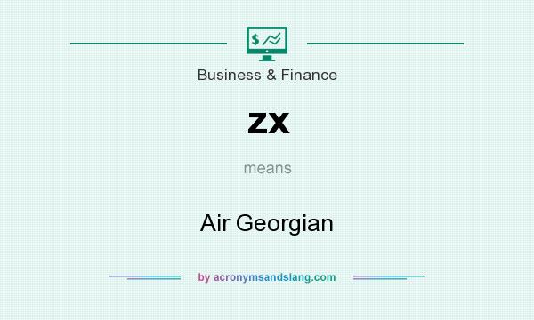 What does zx mean? It stands for Air Georgian