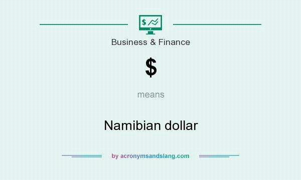 What does $ mean? It stands for Namibian dollar