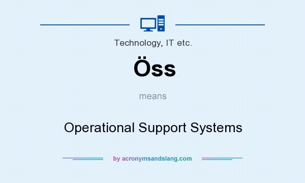 What does Öss mean? It stands for Operational Support Systems