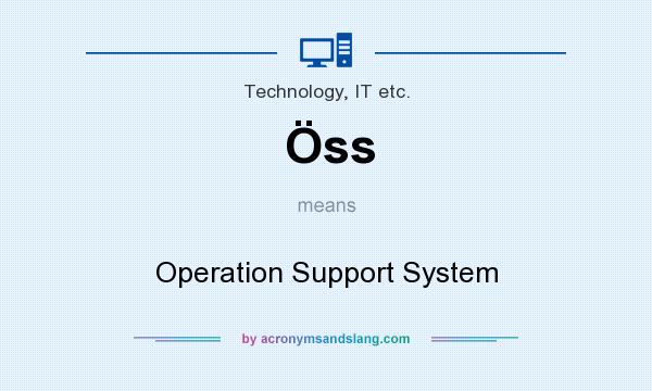 What does Öss mean? It stands for Operation Support System