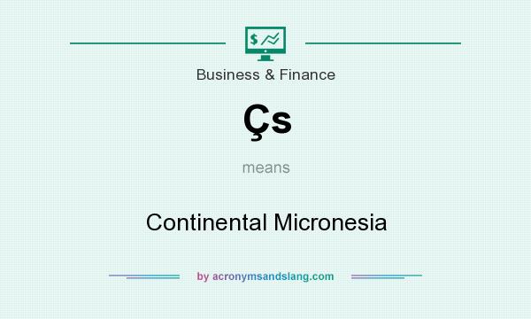What does Çs mean? It stands for Continental Micronesia