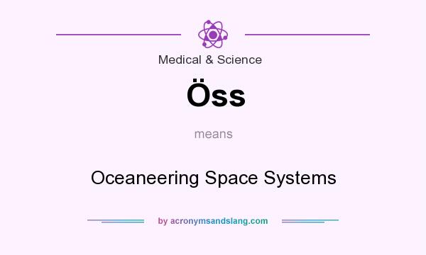 What does Öss mean? It stands for Oceaneering Space Systems