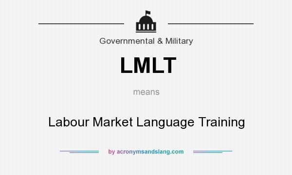 What does LMLT mean? It stands for Labour Market Language Training