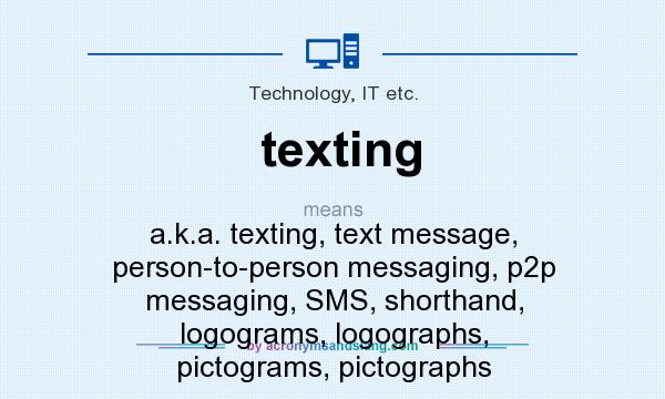 What Does Texting Mean Definition Of Texting Texting Stands For A 