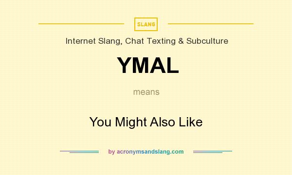 What does YMAL mean? It stands for You Might Also Like